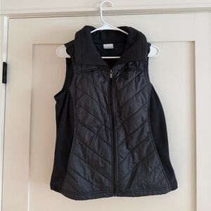 Columbia Black Fleece Vest